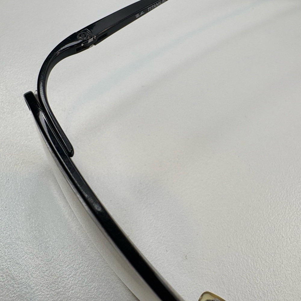 FRAMES ONLY- RAYBAN RB8582 1017 51•19•140 Titanium RayBan‎ Eyeglasses Frames - Picture 10 of 16